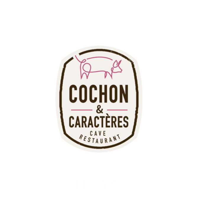 Logo-restaurant-cochon&caracteres-bayonne